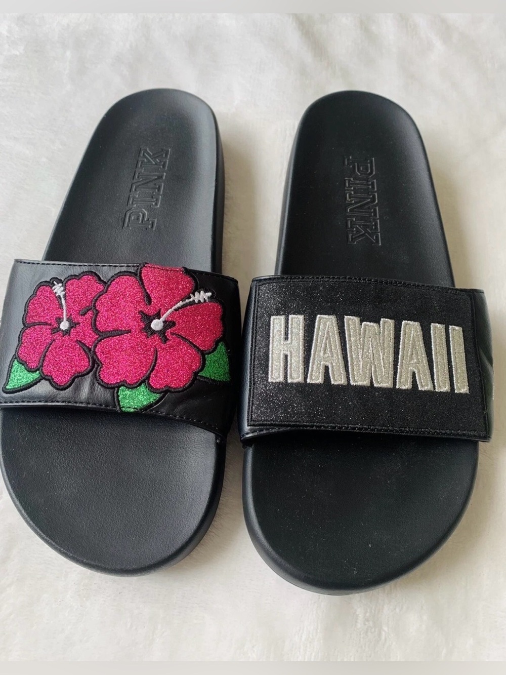 Victoria's Secret Pink Hawaii Hibiscus
Slipper Large